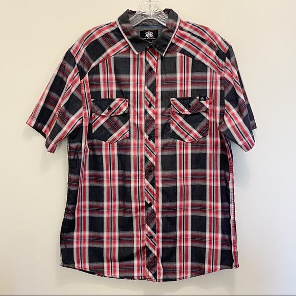 Rock & Republic Other - ROCK & REPUBLIC Short Sleeve Button Up Shirt